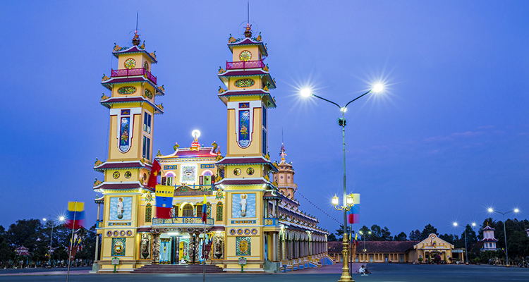 The unique architecture of Cao Dai Holy See