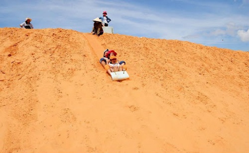 trượt ván bằng cát, đồi cát mũi né phan thiết