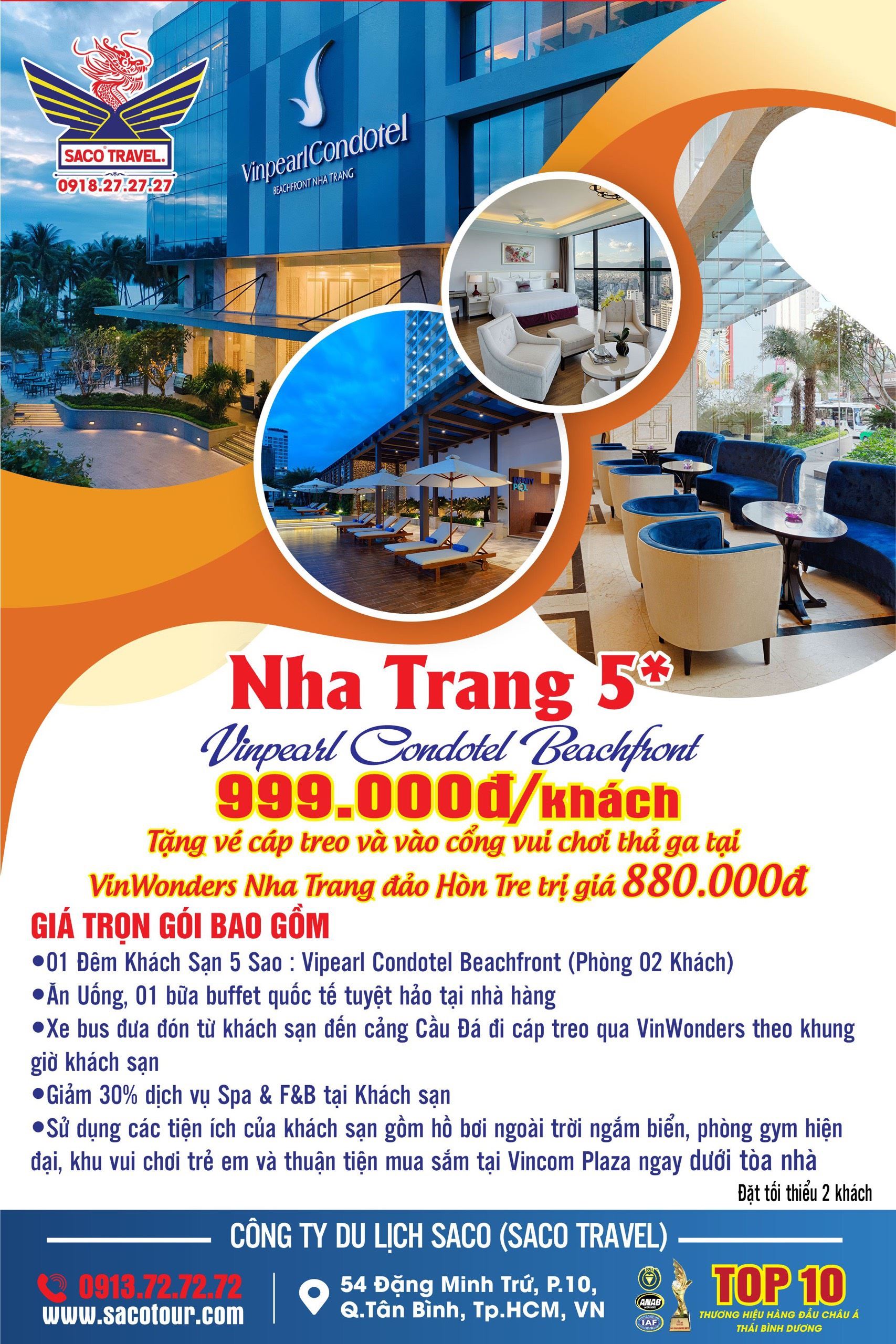 khuyến mãi du lịch nha trang