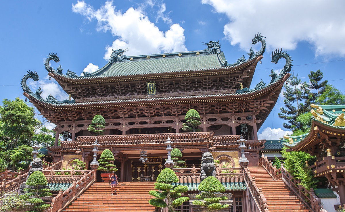 Chùa Minh Thành - Ngôi chùa có kiến trúc tuyệt đẹp