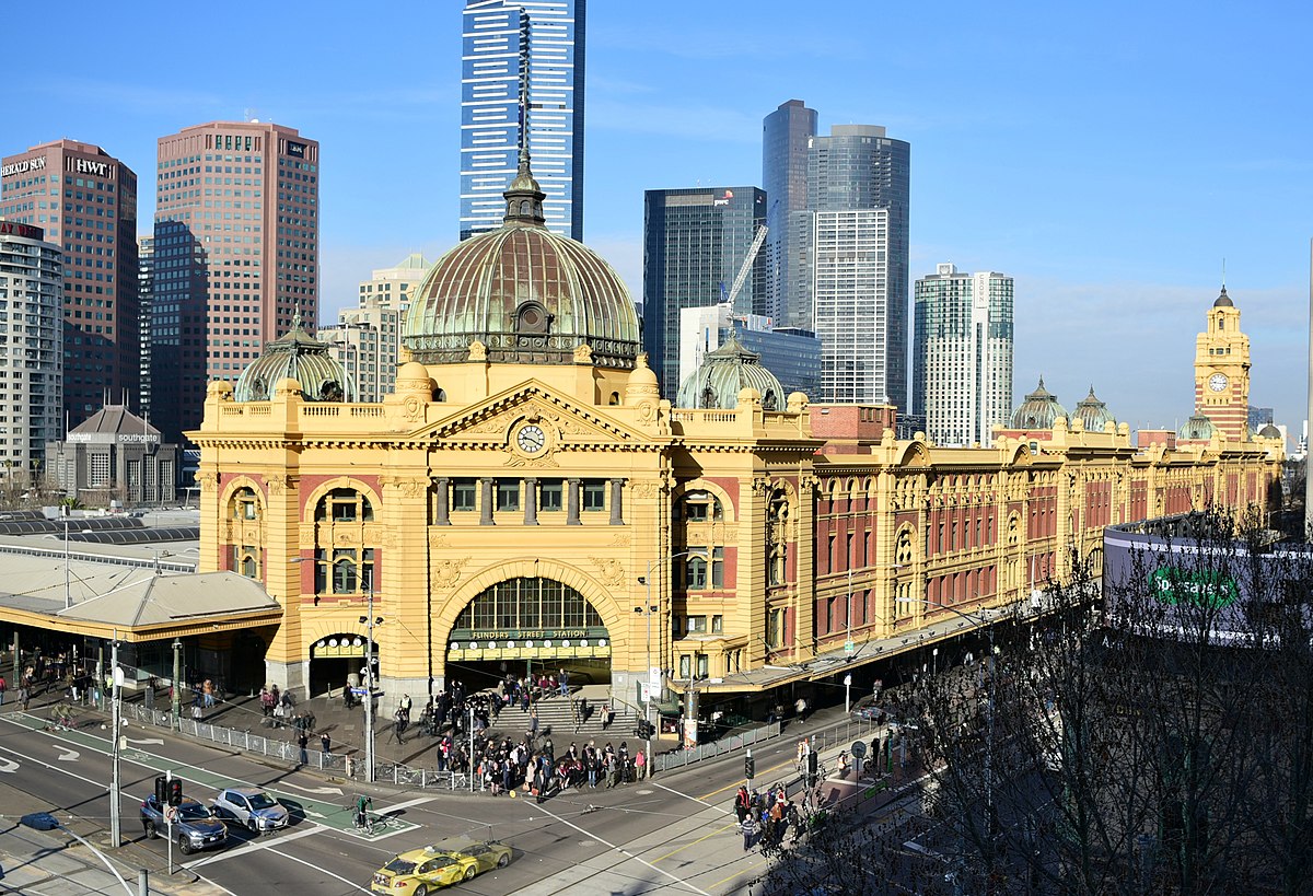 Ga phố Flinders - Nhà ga lâu đời nhất ở Melbourne