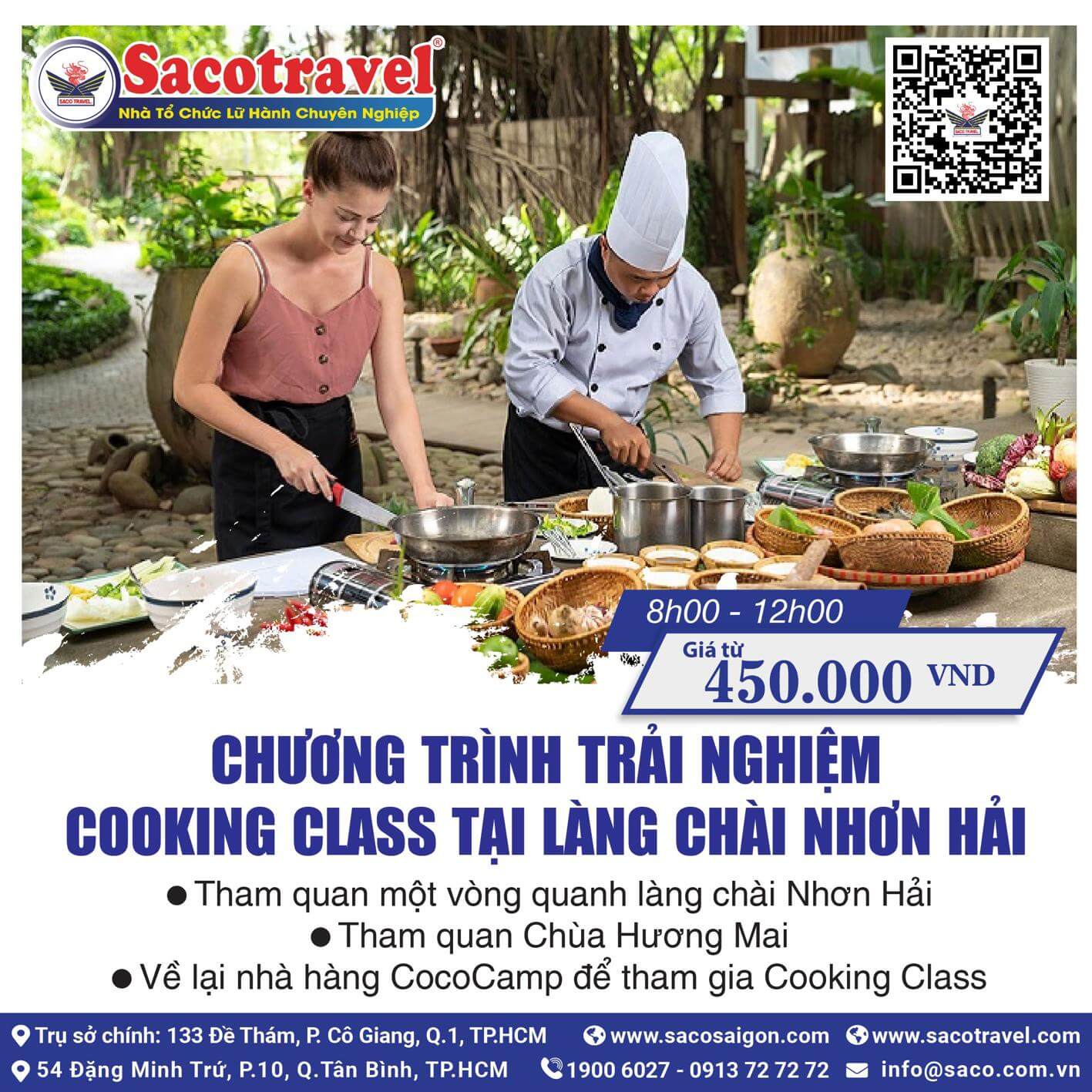 COOKING CLASS TẠI LÀNG CHÀI NHƠN HẢI