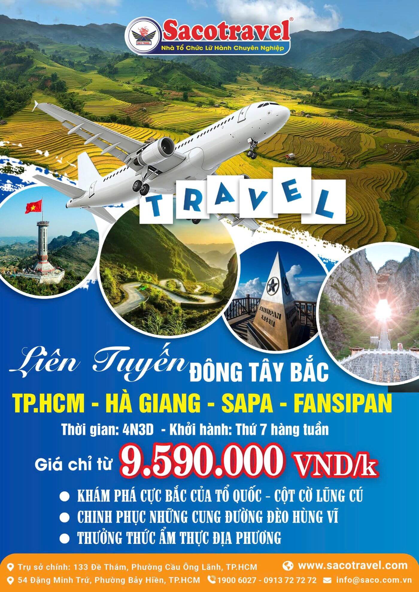 pos tour đông tây bắc