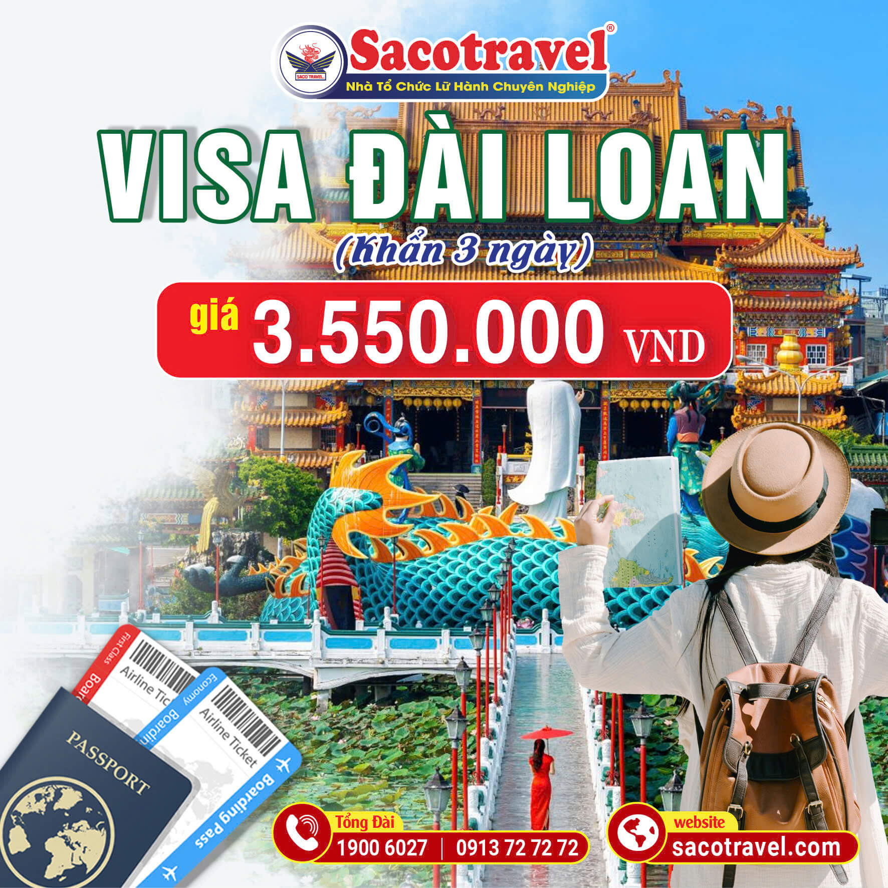 dịch vụ visa đài loan
