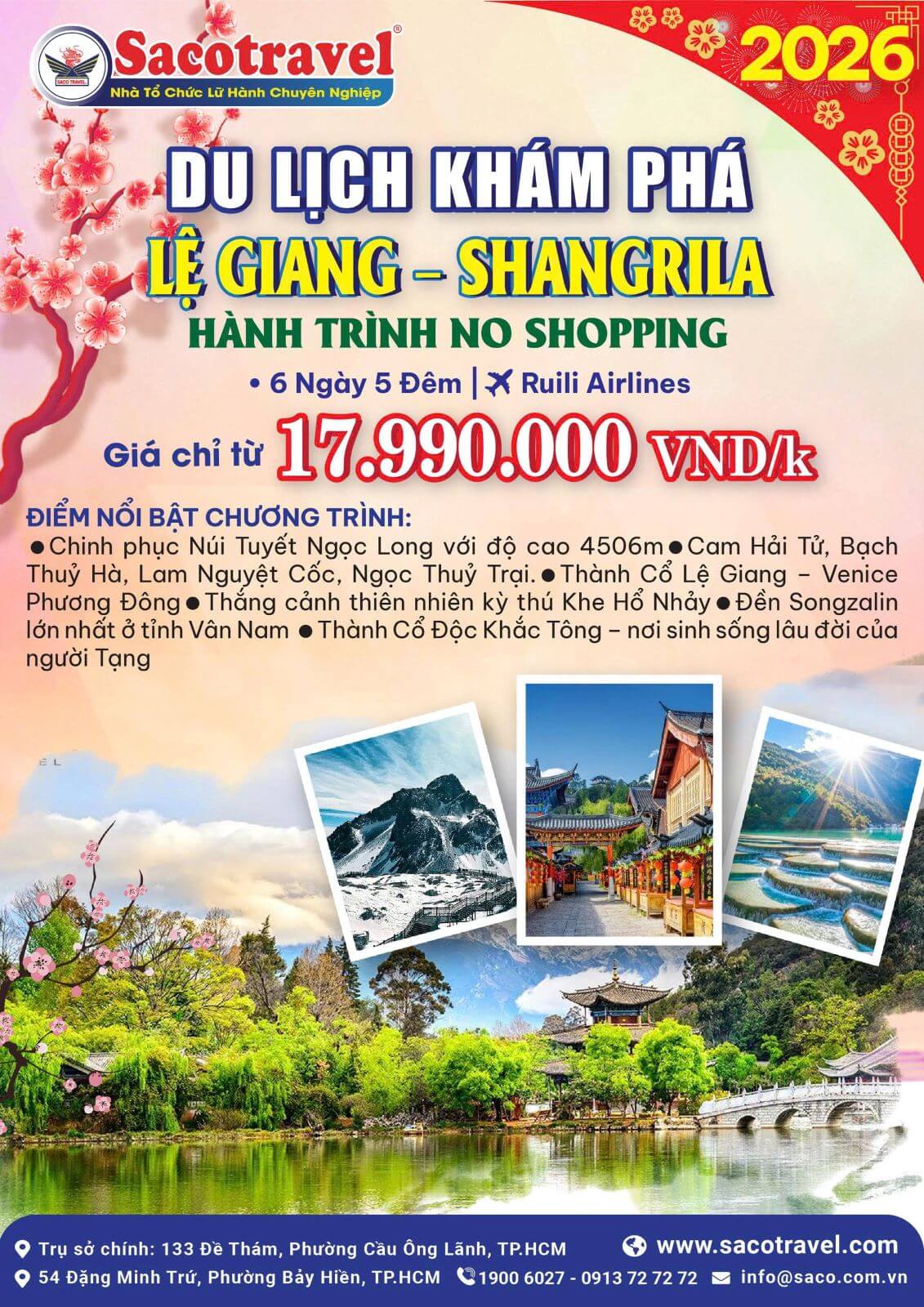 tour lệ giang 