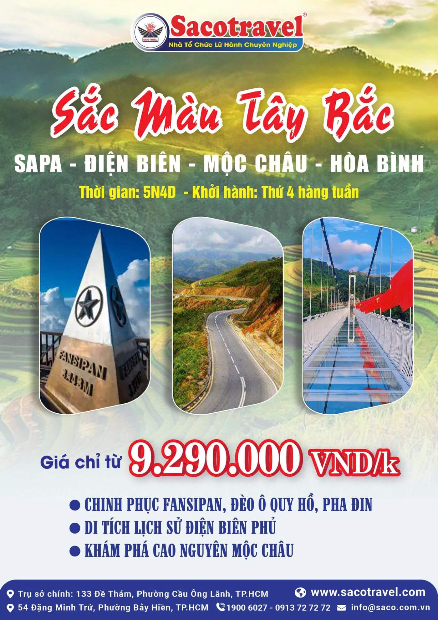 pos tour sắc màu tây bắc