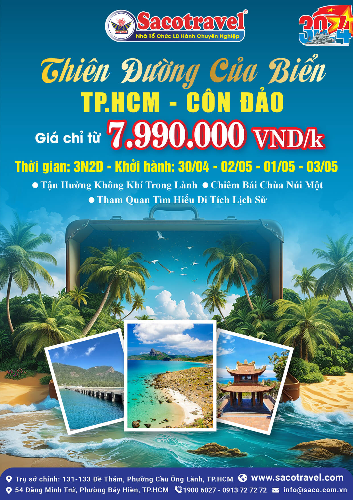 tour côn đảo