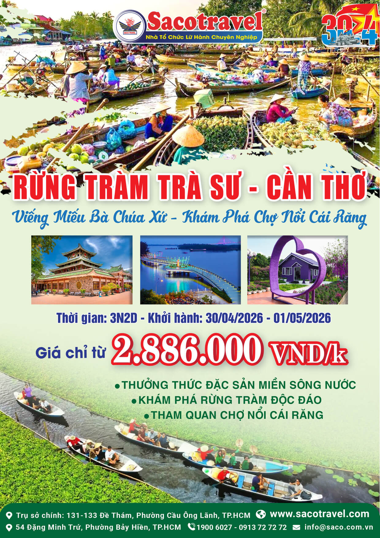 rừng tràm trà sư